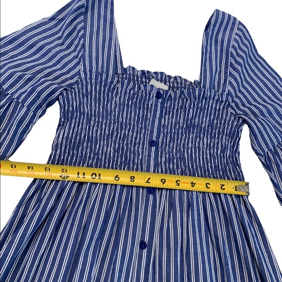 Hayden Los Angeles Stripes Square Neckline Dress Size Small - Picture 5 of 17